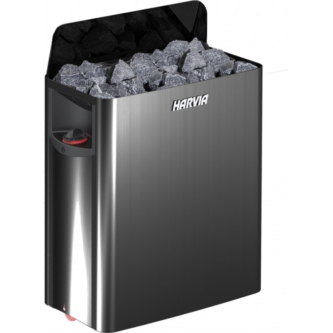 Электрическая печь HARVIA THE WALL SW80 Black Steel HSW800400M