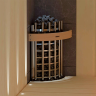 Печь для сауны HARVIA GLOW CORNER TRC 90 EE с цифровой панелью управления HTRC9004EE